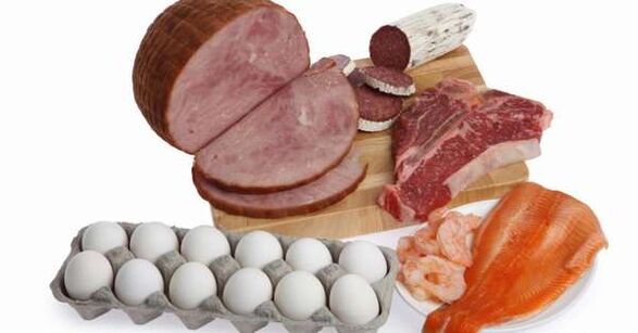 produkty pre proteínové diétne menu