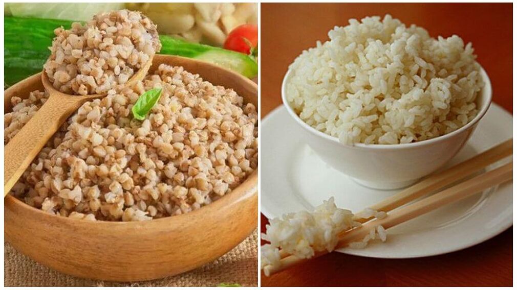Pohánková a ryžová diéta pri dne