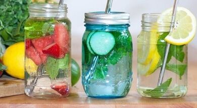 vzorový pitný jedálny lístok na 7 dní